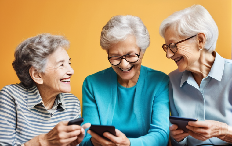 에이지테크 서비스의 운영 효율성 증대 방안 - **Prompt 2: Subtle Integration of Age-Tech for Well-being**
    "A senior gentleman with a thoughtfu...